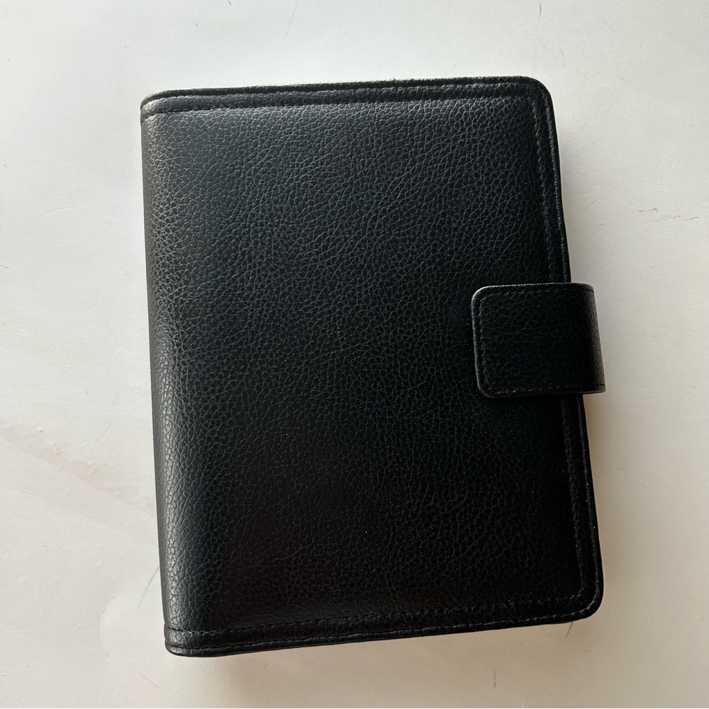 Franklin Covey 365 Organizer Planner Compact 6 Ring Binder Black